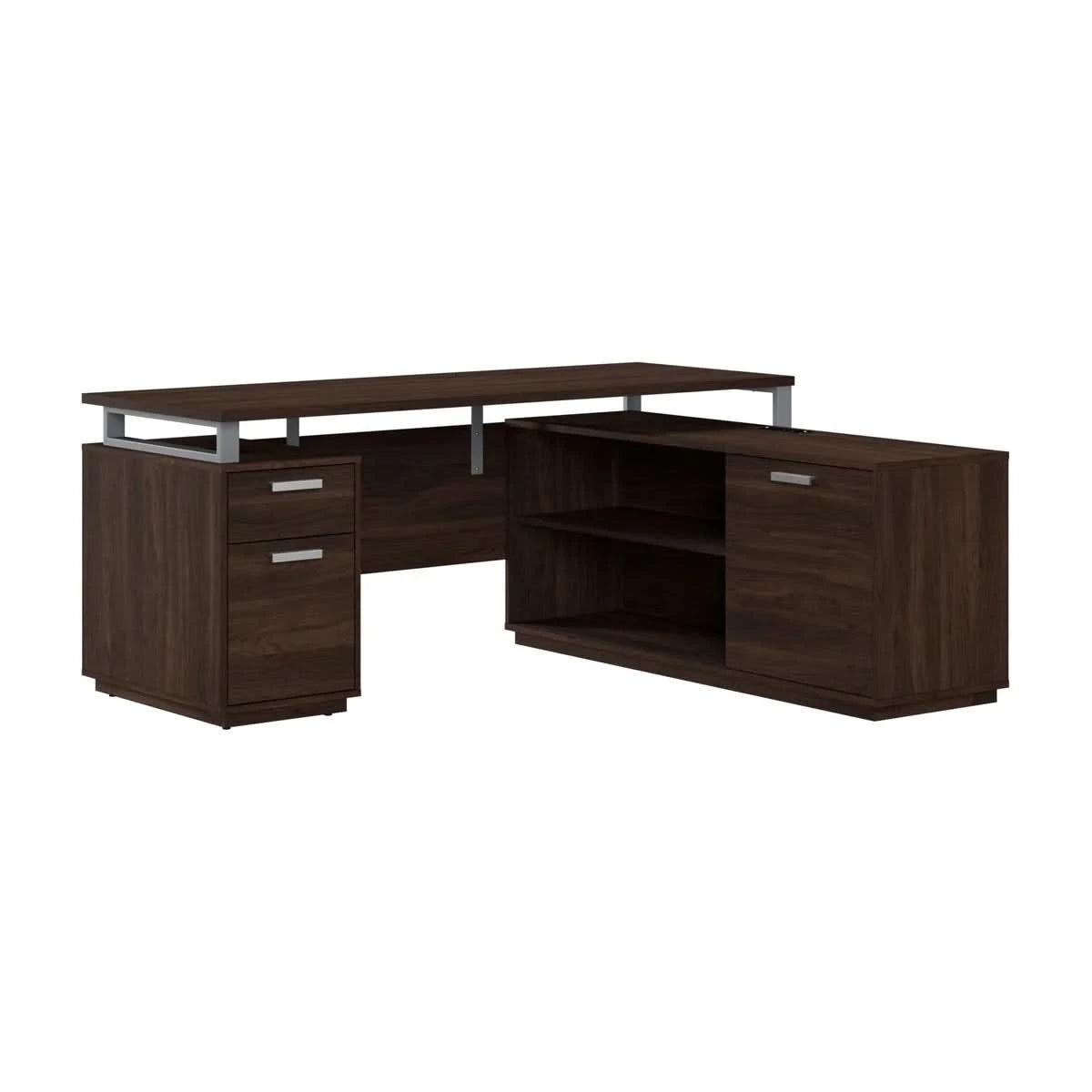 Panorama Desk with Credenza