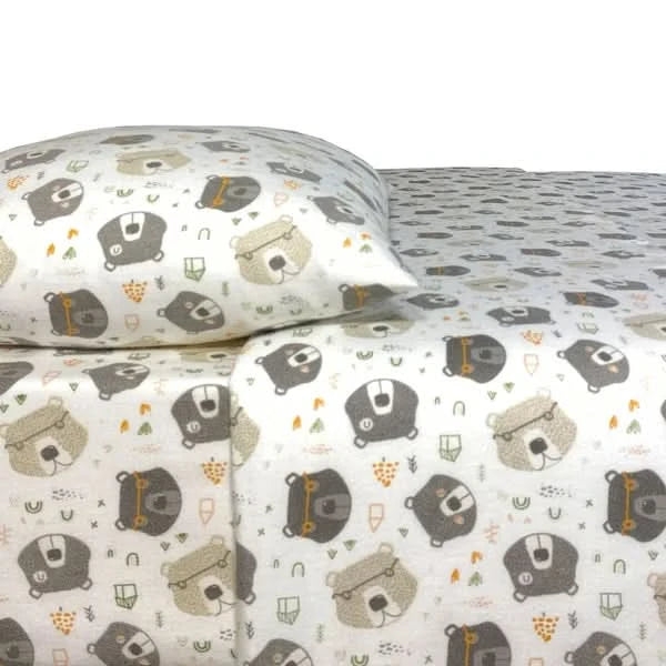 Portuguese Flannel 3-piece Sheet Set, Twin