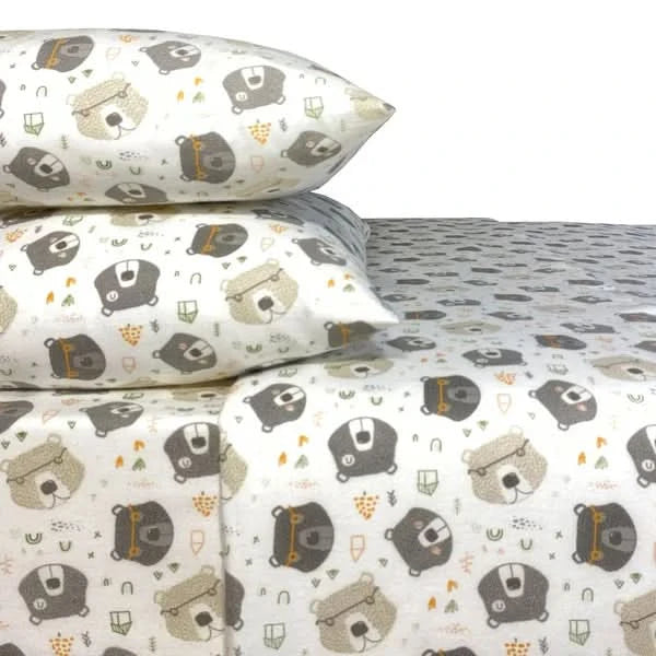 Portuguese Flannel 4-piece Sheet Set