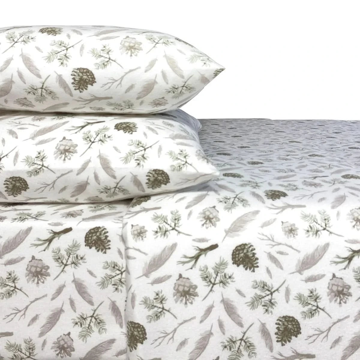 Portuguese Flannel 4-piece Sheet Set