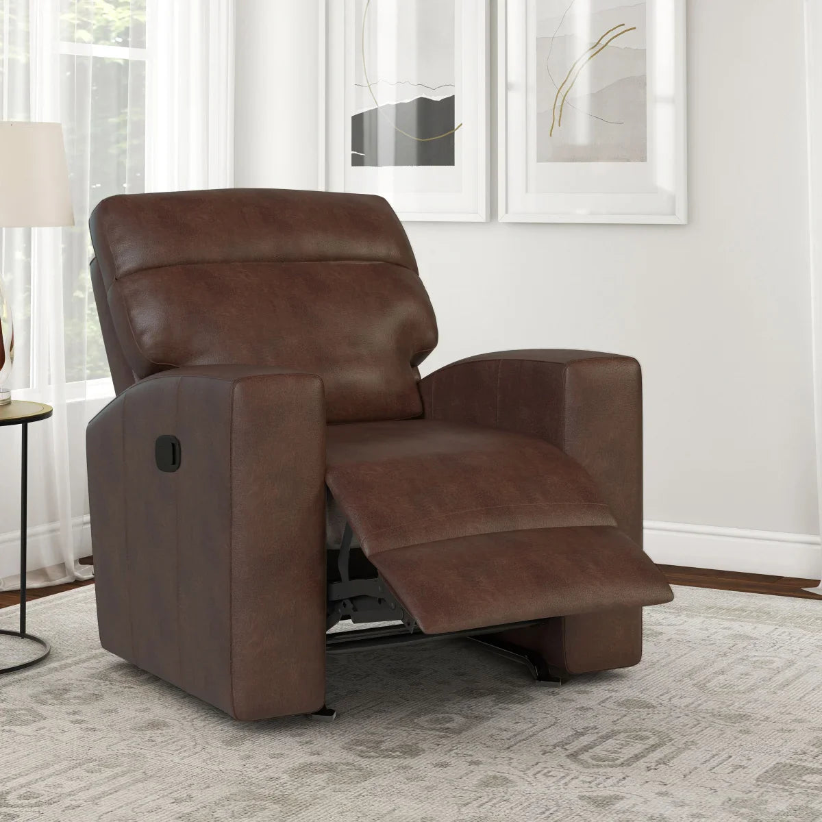 Brando Fabric Glider Recliner