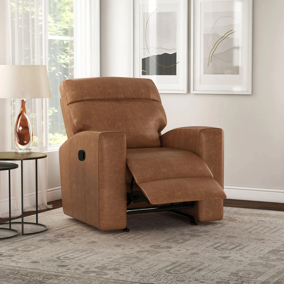 Brando Fabric Glider Recliner