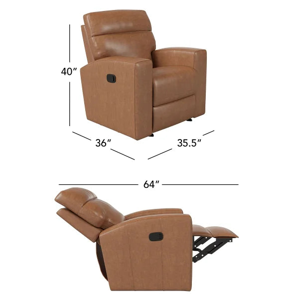 Brando Fabric Glider Recliner