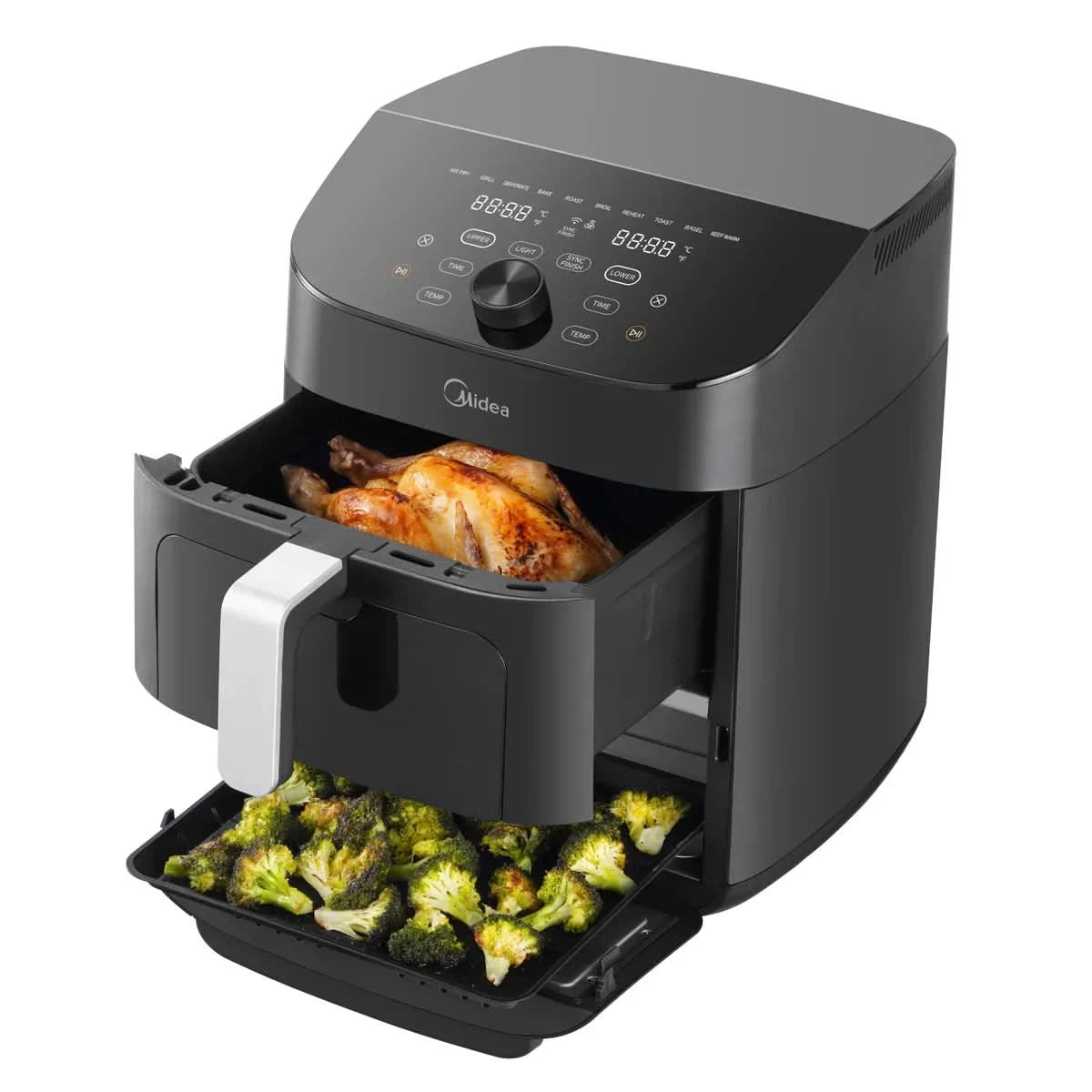 Midea 11-quart Dual Basket Air Fryer Oven