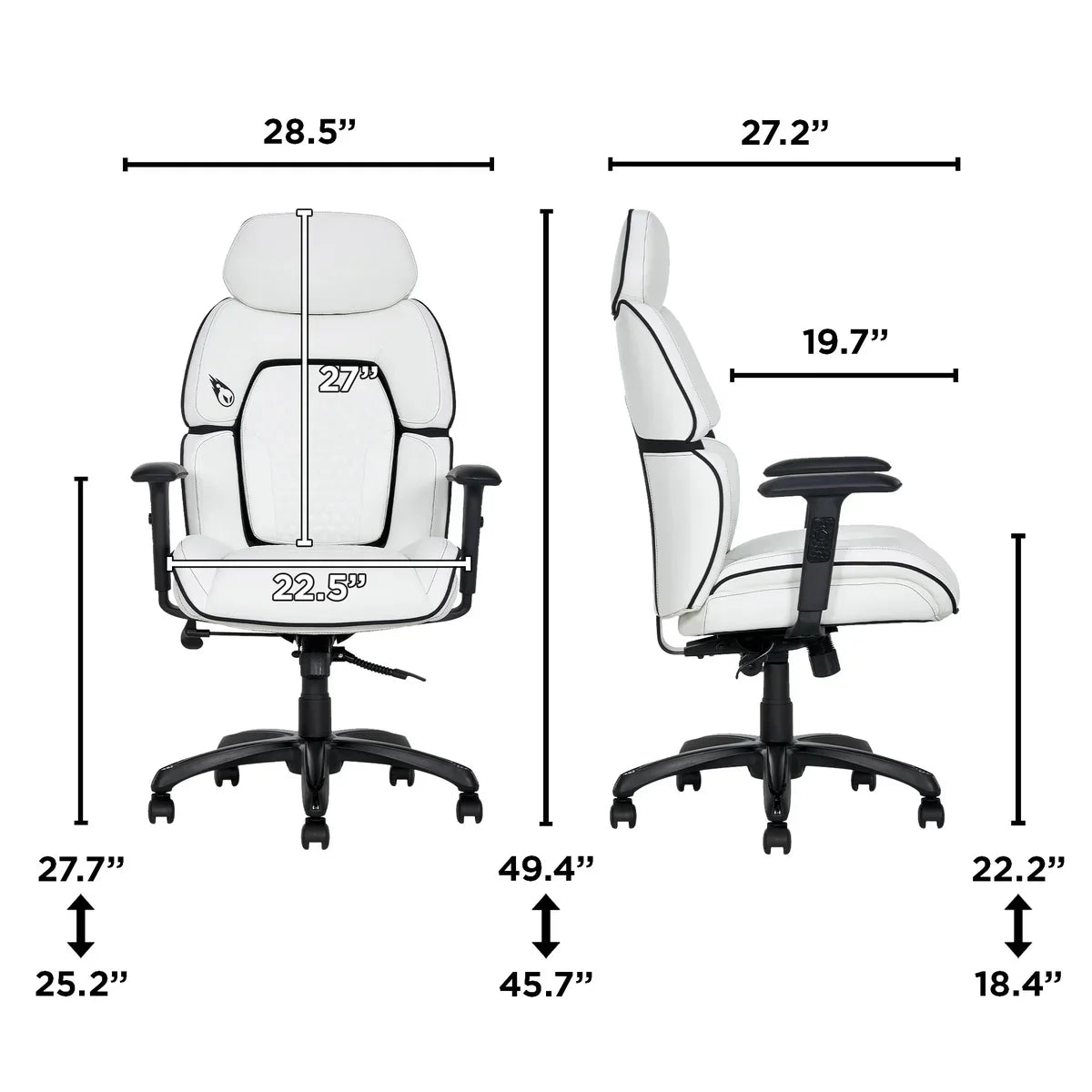 DPS Centurion Gaming Chair with Adjustable Headrest