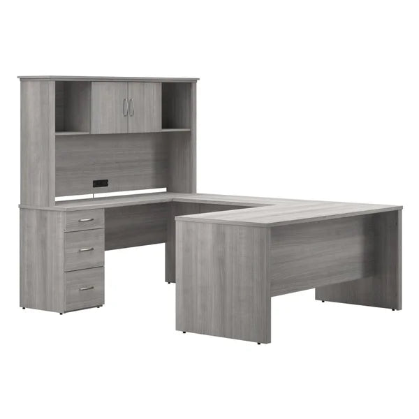 Gosford U Shaped Desk with Hutch