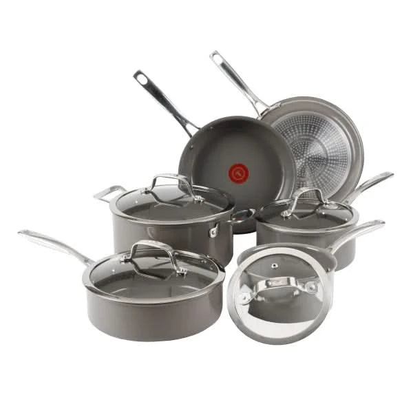 T-fal Excellence Ceramic Non-Stick Cookware Set, 10-piece