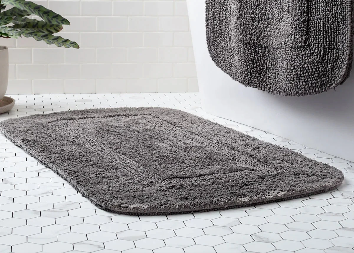 Roozt Home Reverse Tufted Bath Rugs, 2-pack