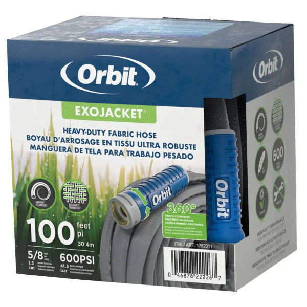 Exo-Jacket 5/8 in. x 100 ft. Heavy Duty Fabric Hose