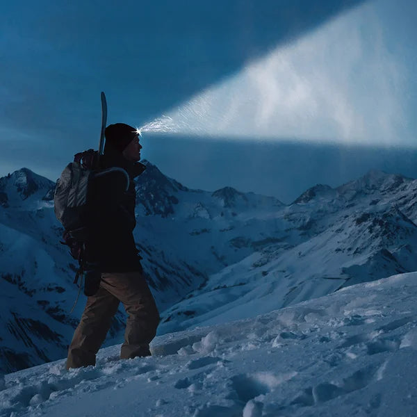 Panther Vision Rechargeable POWERCAP LED Lighted Beanie, 2-pack