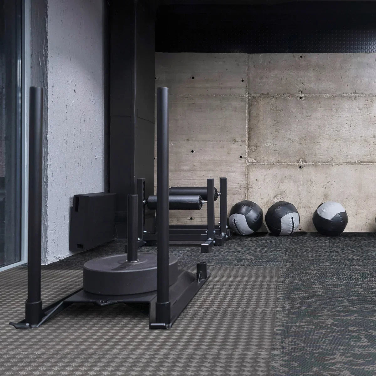 Norsk Dual Density Reversible Gym Flooring, 48 sq ft., 24 in. x 24 in. Foam Mats