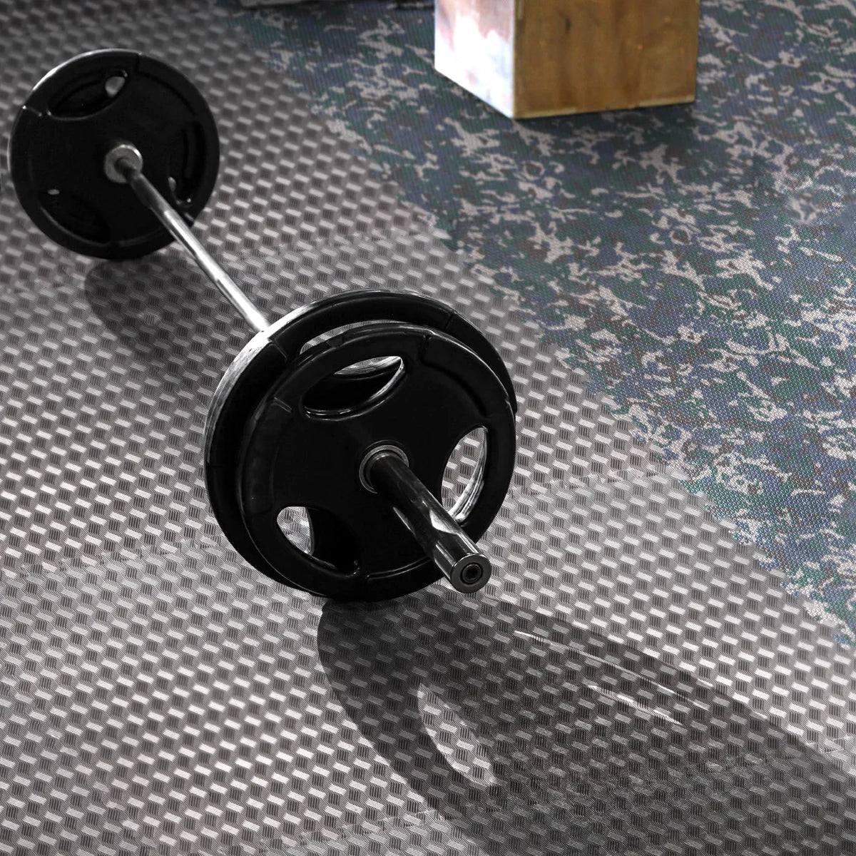 Norsk Dual Density Reversible Gym Flooring, 48 sq ft., 24 in. x 24 in. Foam Mats