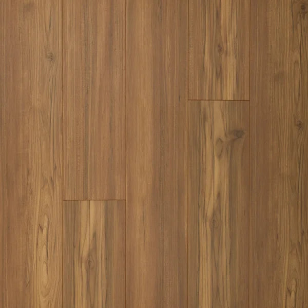 Mohawk Home 12MM Thick 7.5in X 47.2in AC4 Waterproof Surface Laminate Wood Plank Flooring (17.18 sq ft/ctn)
