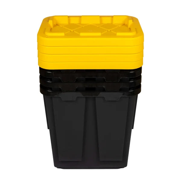 Greenmade 12 Gallon Storage Bin, 4-pack