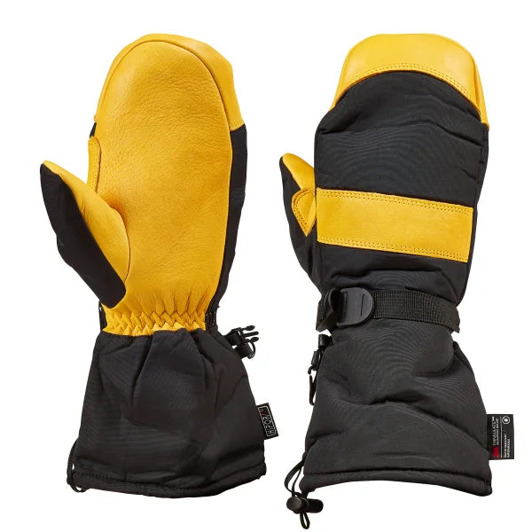 Saranac Gauntlet Premium Deerskin Ski Mitt
