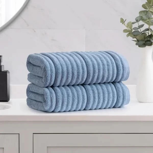 Bumpy Rib Bath Towel, 2-pack