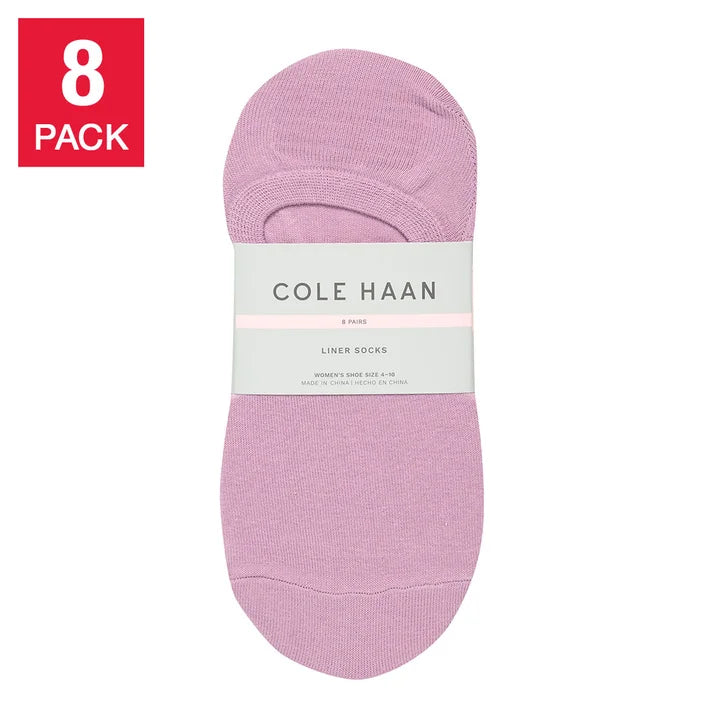 Cole Haan Women's Liner Sock, 8-pair