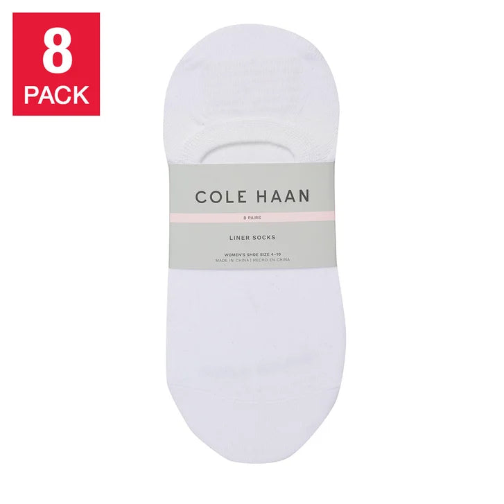 Cole Haan Women's Liner Sock, 8-pair