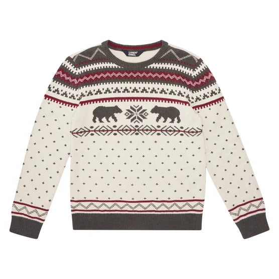 Lands' End Family Holiday Sweater