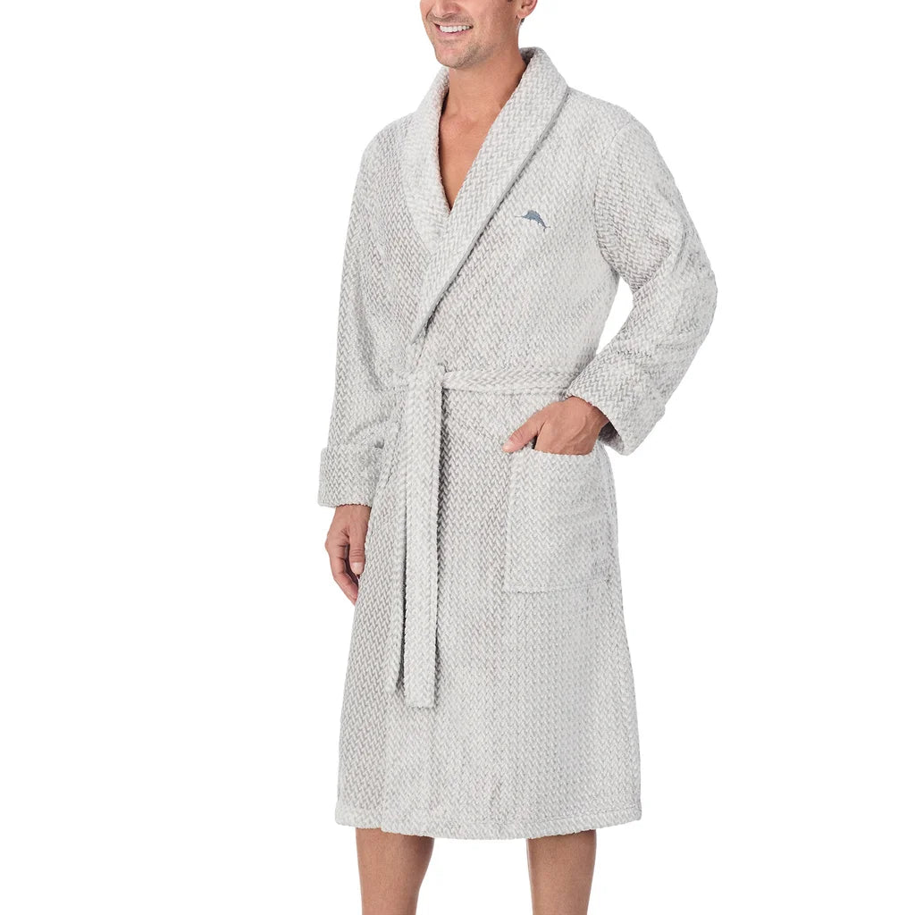 Tommy Bahama Mens Plush Robe