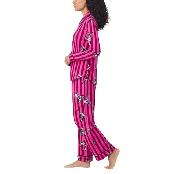 Room Service Women's Shawl Collar Pajama Set