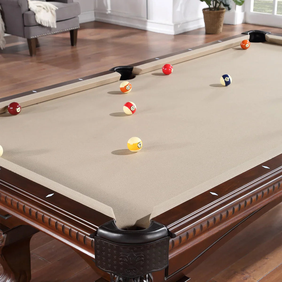 The Canton 8’ Pool Table