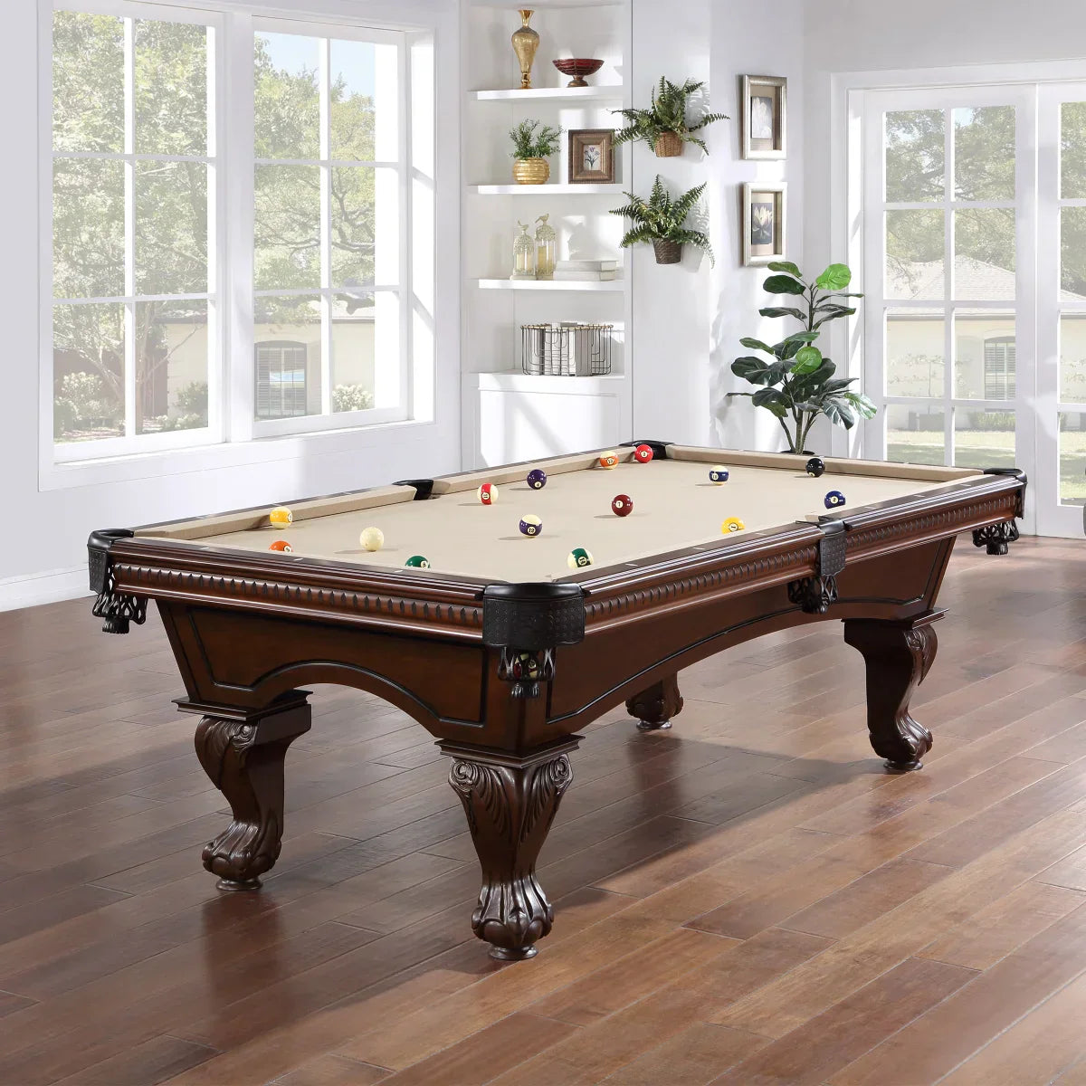 The Canton 8’ Pool Table