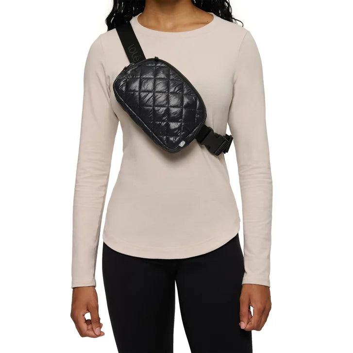 Lolë Unisex Quilted Belt Bag