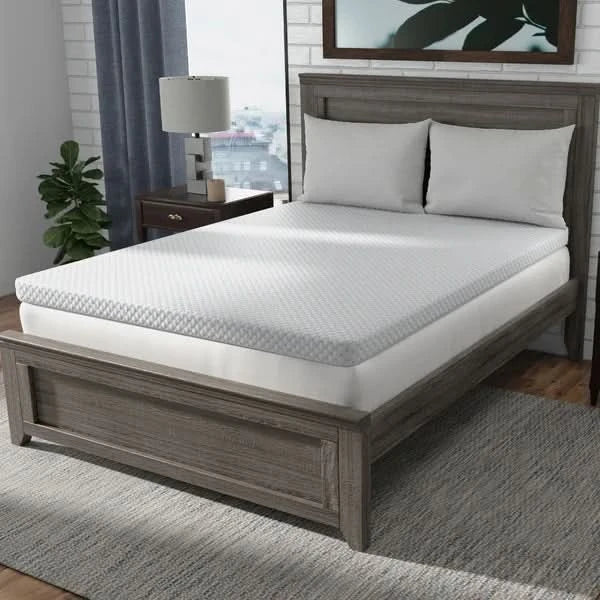 3-inch PureLUX Graphite-Infused Memory Foam Topper