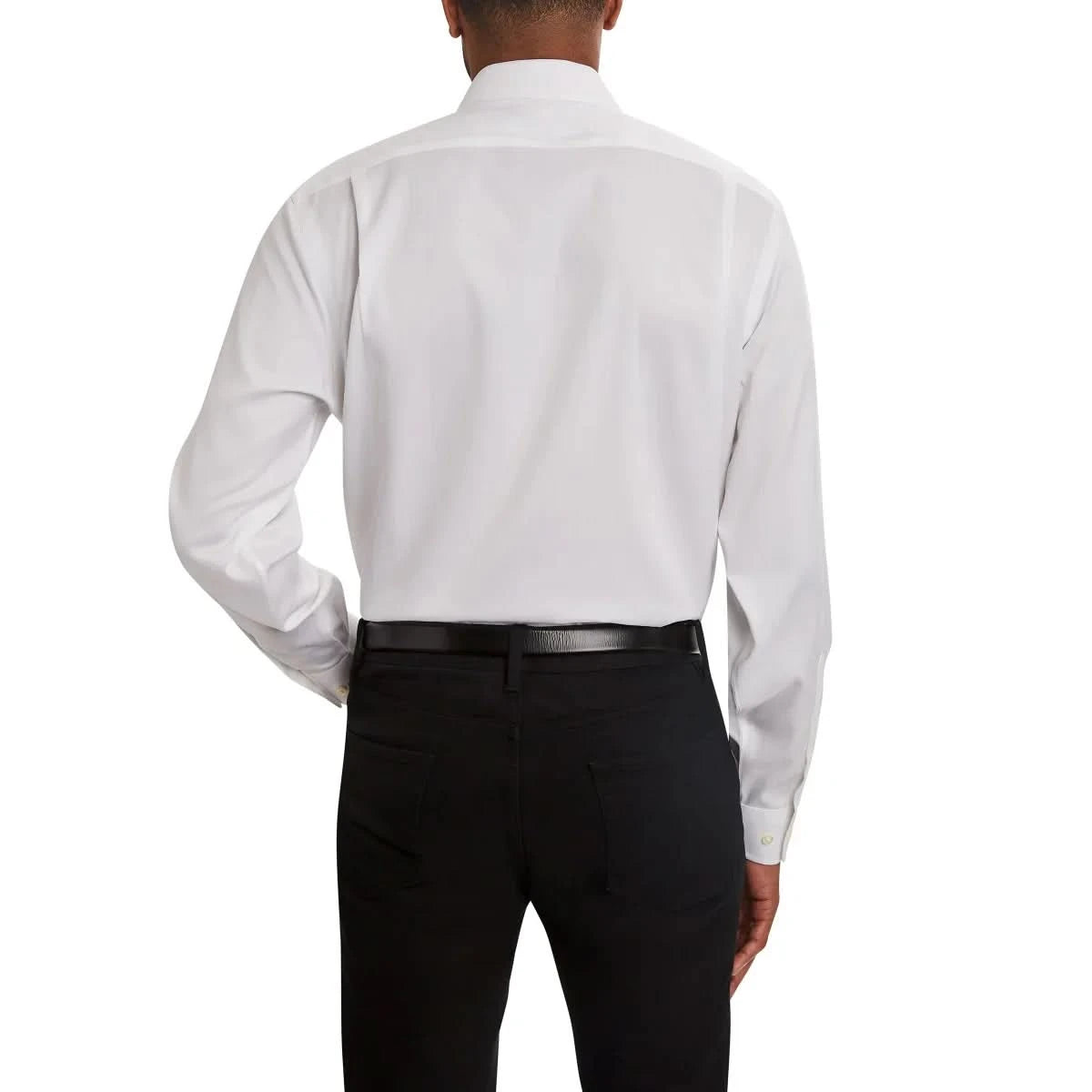 Men's Tailored Fit Dress Shirt-Exact Sleeve Length