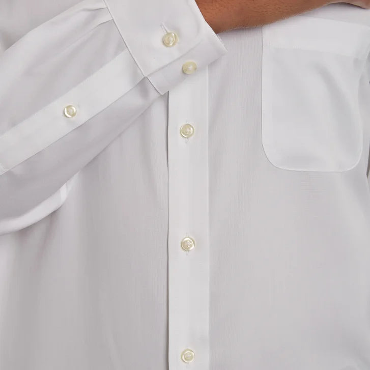 Kirkland Signature Men's Tailored Fit Dress Shirt-Exact Sleeve Length