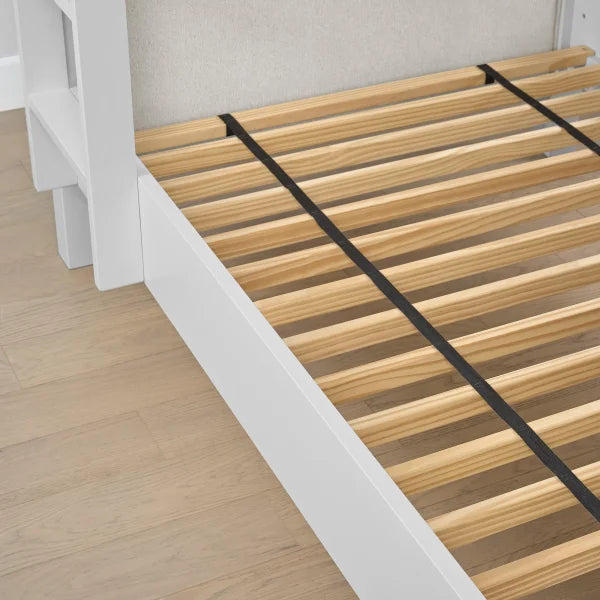 Paige Twin Over Twin Upholstered Bunk Bed