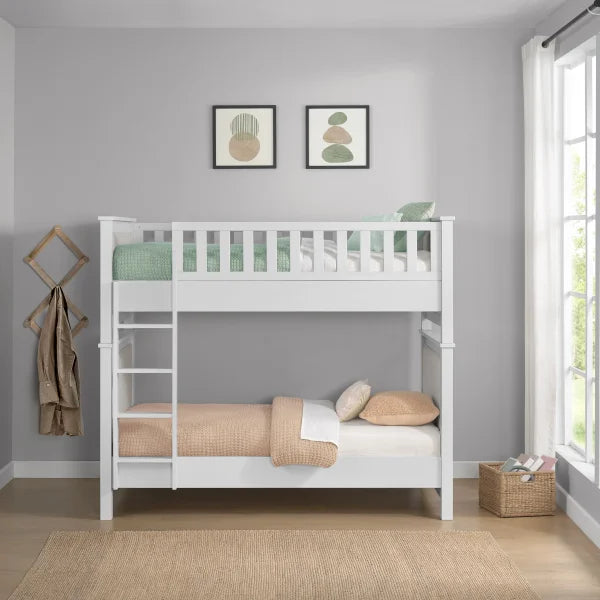 Paige Twin Over Twin Upholstered Bunk Bed