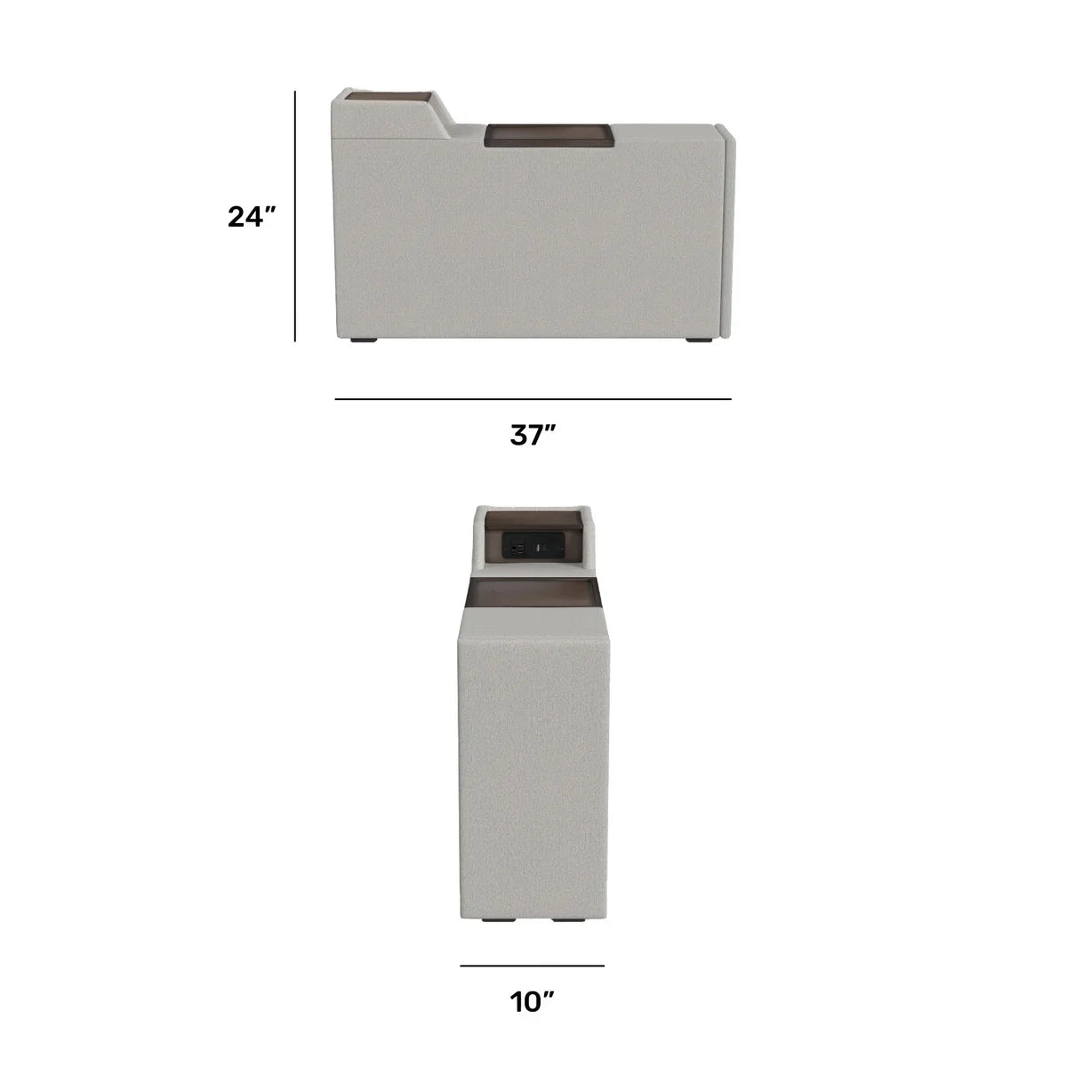 Flexsteel Modular Sectional Narrow Hub