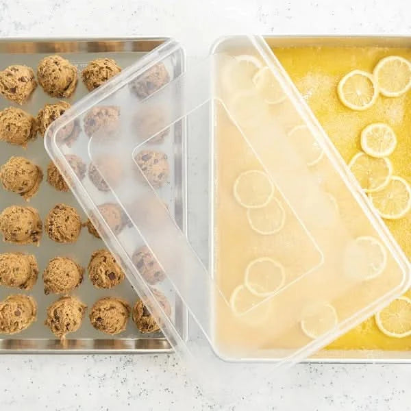 Nordic Ware Naturals 3-Piece Baking Sheet Set With Lid