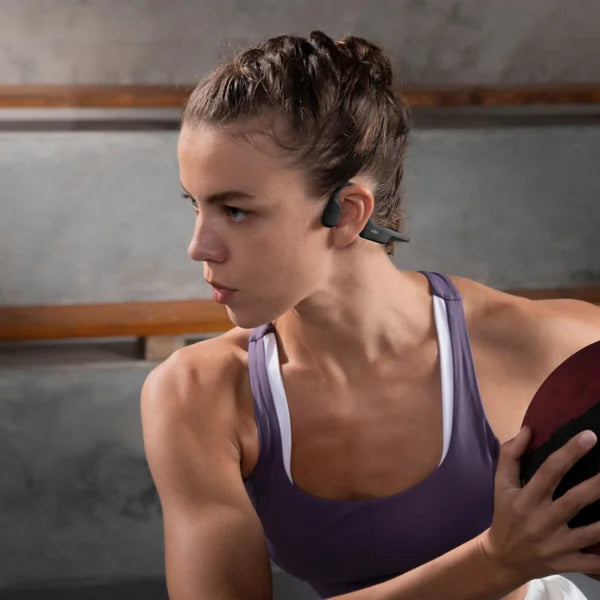 SHOKZ OpenRun SE- Open-Ear Bluetooth Wireless Bone Conduction Sport Headphones