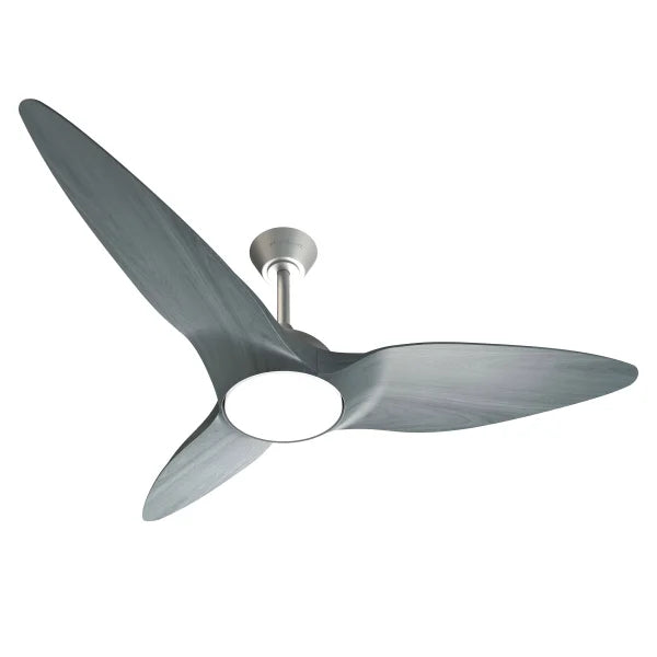 Atomi Smart Monarc 52” Wi-Fi Indoor Ceiling Fan with Color Changing Integrated LED Light and Remote