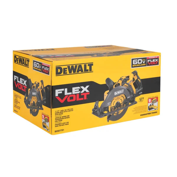 DeWalt 60V Max Brushless Cordless 7-1/4" Circular Saw Kit