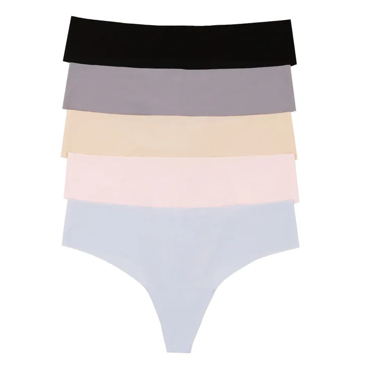 Felina Women's Clean Cut Thong, 5-pack