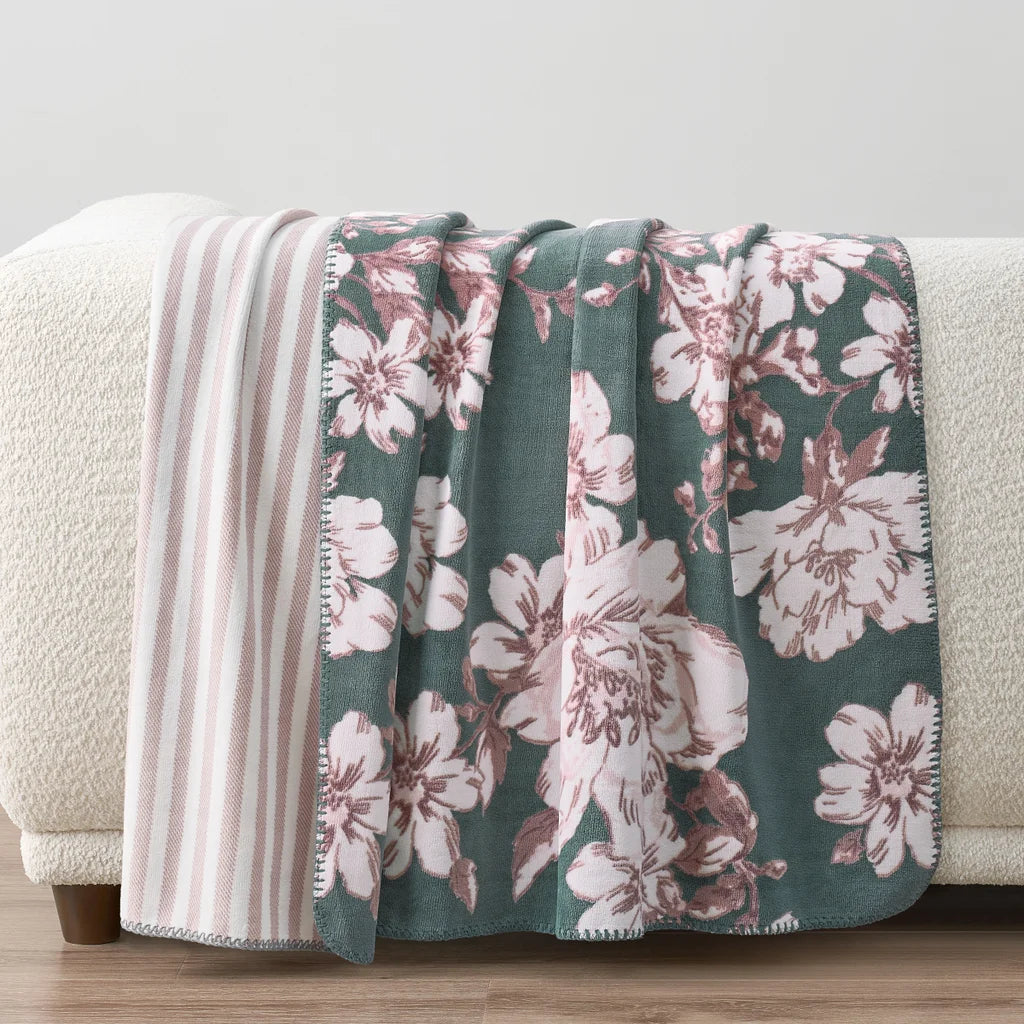 Casual Living Reversible Luxe Plush Throw