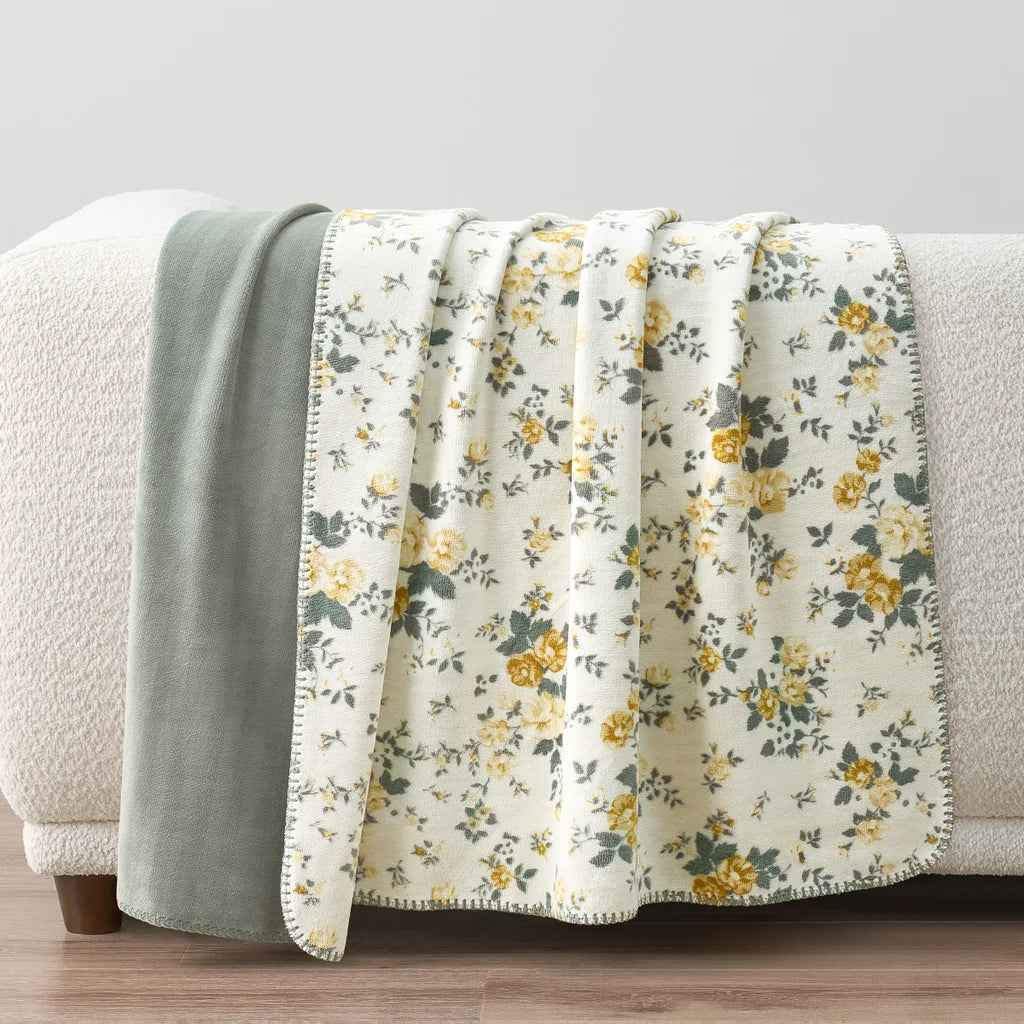 Casual Living Reversible Luxe Plush Throw