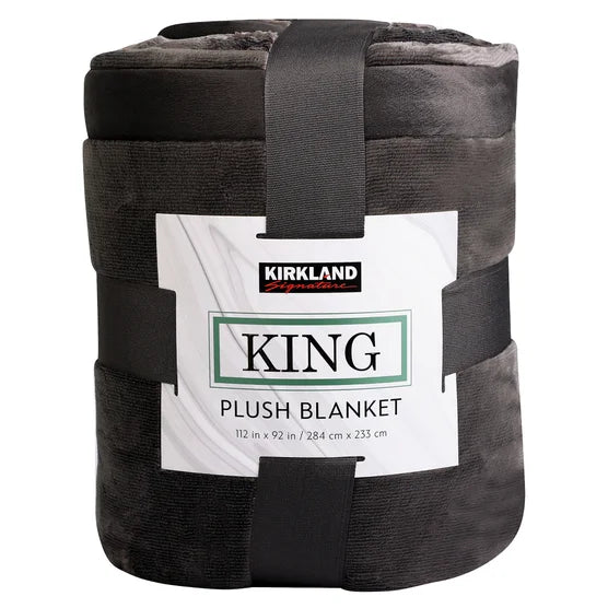 Kirkland Signature Plush Blanket