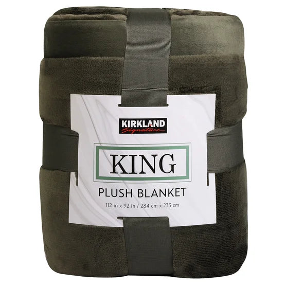 Kirkland Signature Plush Blanket