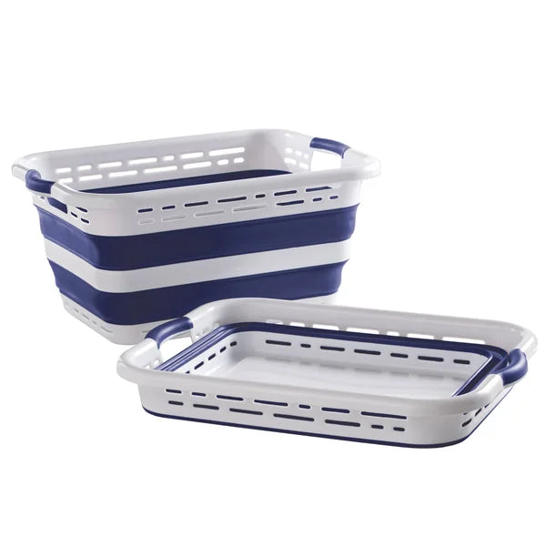 Pop N’ Load Collapsible Laundry Basket 2-pack