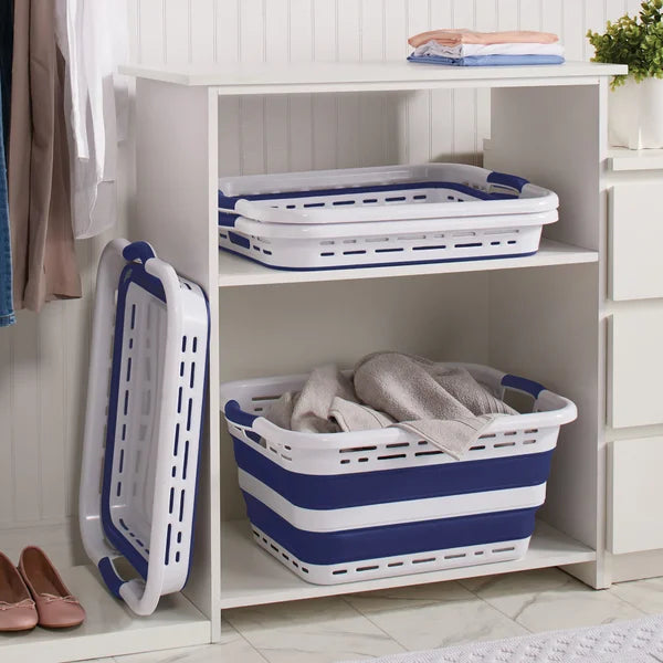 Pop N’ Load Collapsible Laundry Basket 2-pack