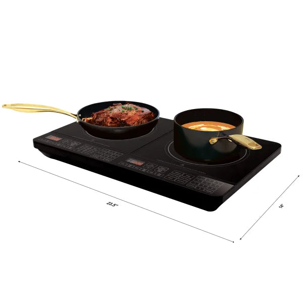 Nuwave Dual Top Precision Induction Cooktop with Dual 11.5″ Surfaces