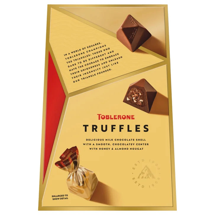 Toblerone Truffle Honey & Almond Nougat, 17.4 oz