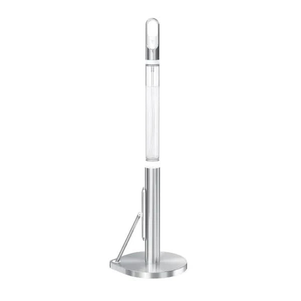 simplehuman Paper Towel Holder with Spray Pump