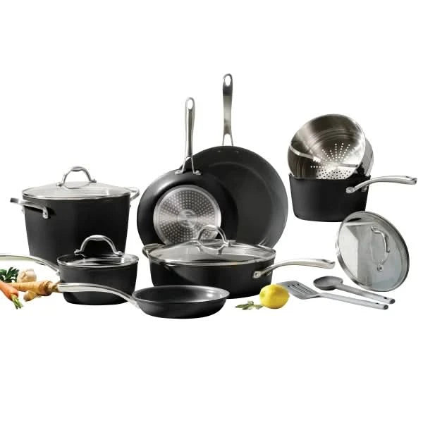 Tramontina Ceramic Non-Stick 12-piece Cookware Set with Utensils
