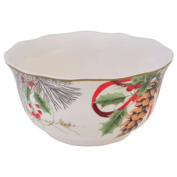 Holiday Wishes 12-Piece Dinnerware